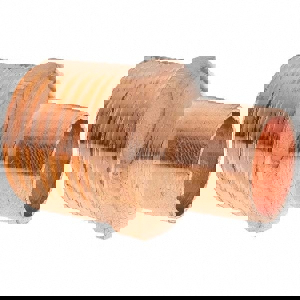 Wrot Copper Pipe Adapter: 3/8